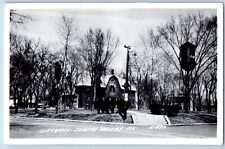 Spring Valley Illinois IL Postcard RPPC Photo City Hall Building Scene Street picture