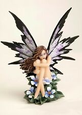 Artist Amy Brown Pretty Periwinkle Faery Nude + Flowers Fairy 6