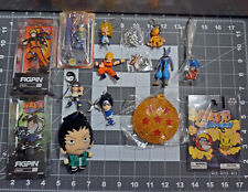 Naruto Dragon Ball Z Figure Mascot Goods FigPin Anime Lot picture