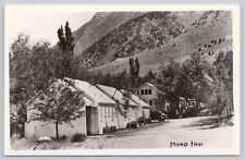 Postcard Lee Vining California Mono Inn Vintage RPPC UnpostedFrashers Foto Card picture