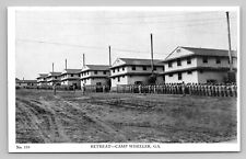 Postcard Georgia Camp Wheeler Retreat Army Recruiting WW II  B456 picture