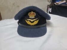 RAF Royal Air force officer No:1 dress Cap/ Hat with RAF King's III Crown Badge picture
