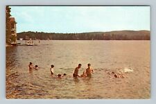 Spofford NH, Camp Notre Dame, Lake Swimming, New Hampshire Vintage Postcard picture