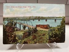 c1910s Frisco & Wagon Bridge , Tulsa Oklahoma OK Tulsa County Posted Postcard picture