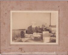CUBAN OUTSTANDING DOCTOR JUAN GUITERAS AT WORK CUBA CVD 1900s OLD Photo Y 433 picture