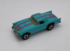 Vintage 1977 Hot Wheels Aqua Ford '57 T-Bird with Blackwall Wheels 1:64 -LOOSE picture