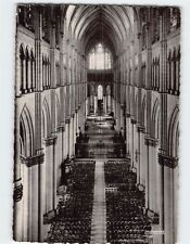 Postcard Intérieur de la Cathédrale Reims France picture