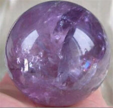 NATURAL Guardian RAINBOW AMETHYST QUARTZ CRYSTAL SPHERE BALL 40MM + STAND picture