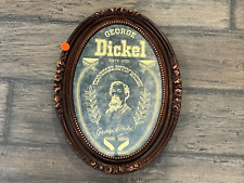 RARE VINTAGE GEORGE DICKEL TENNESSEE SIPPIN' WHISKEY WOOD  MIRROR SIGN picture