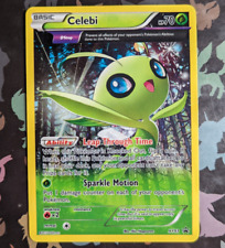 Celebi XY93 Full Art Ultra Rare XY Black Star Promo Pokemon Card Exc picture