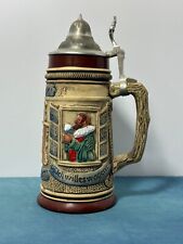 Vintage German Beer Stein Rothenburg o.T. Meistertrunk Collectible Lidded Mug picture