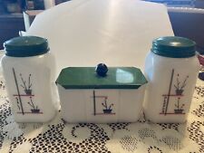 McKee Tipp City Stick Pot Salt, Pepper And Grease Jar Great Condition picture