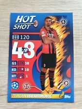2021 Topps CL 2022 Zlatan Ibrahimovic 195 Milan Hot Shot Champions League 21 22 picture