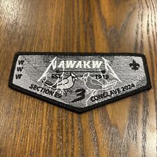 Nawakwa Lodge 3 S? 2024 E9 Conclave Delegate Restricted 2/person OA Flap picture