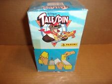 New 1991 PANINI TaleSpin 100 Pack Sticker Cards Box Disney 600 Album Stickers picture