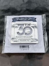 Stampin Up 30th Anniversary Collectors Metal Travel Lapel Pin picture