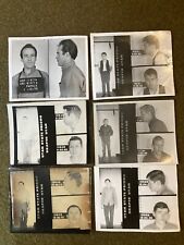 Vintage 1960's-70's  Photographs Police Mugshot Lot of Six picture