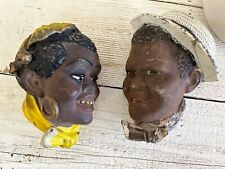 AFRICAN AMERICAN COLLECTIBLE VINTAGE WALL PLAQUE  5