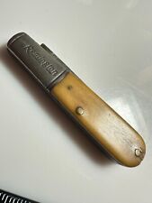 Vtg REMINGTON Barlow Style 2 Blade Knife picture