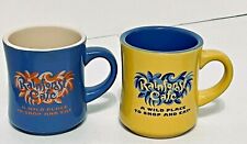 Two Vintage 1999 Rain Forest Cafe Cup Mugs 