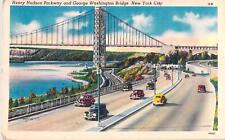 Henry Hudson Parkway George Washington Bridge New York NY July 11,1956 Sharon Pa picture