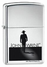 Rare Retired  2005 The Duke John Wayne Silhouette  Zippo Lighter picture