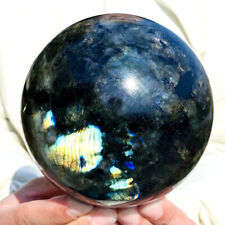 4.93LB Natural Labrador Glitter Stone Crystal ball Quartz crystal energy ball picture