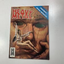 Heavy Metal Magazine November 1982 Fantasy Used Bernie Wrighston Gray Morro #955 picture