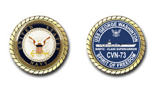USS George Washington CVN-73 Challenge Coin US Navy Officially Licensed picture