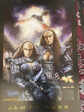 James Cukr Star Trek Signed a number40/250￼Duras Sisters Print 1999 picture