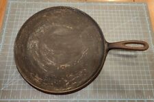Wagner Ware Cast Iron Griddle 1109 A Stylized Logo Sidney -O- VINTAGE - gw picture