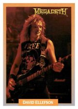 1991 Brockum Rock Cards #223 David Ellefson MEGADETH picture