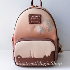 2024 Disney Parks Star Wars Loungefly Sands Of Tatooine Mini Backpack NEW picture