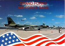 Grand Forks ND North Dakota AIR FORCE BASE Planes~Aviation~Military 4X6 Postcard picture