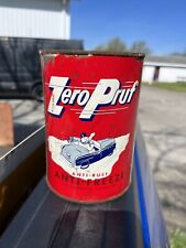 Vintage Zero Pruf Antifreeze Oil Can picture