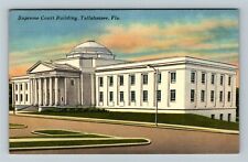 Tallahassee, FL-Florida,The Supreme Court Building,  c1954 Vintage Postcard picture
