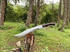 Custom Handmade Carbon Steel Blade Ancient Machete Knife | Hunting Knife Camping picture