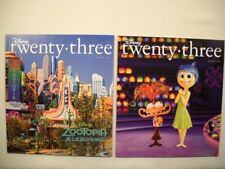 Disney D23 Twenty-Three Magazine Lot 2024 Spring Summer Zootopia Inside Out 2 picture