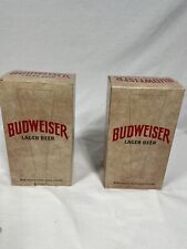 Budweiser Lager Anheuser Bush Etched  Logo picture