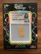 2024 Leaf Pop Century Pearls Of History John Lennon Wood From Keyboard 1/10 picture