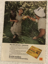 Vintage 1975 Kodak Film Mailers Print Ad - Full Page Advertisement I Presume picture