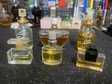 Vintage Miniature Perfume Lot Of 6 Partially Filled LOVES/NAVVY/FENDI/MARCJ/? picture