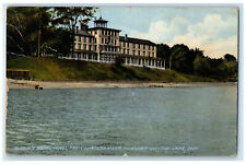 1914 Queen's Royal Hotel From Niagara River Niagara-On-The-Lake Canada Postcard picture