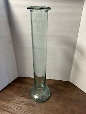 VINTAGE  22.5 Inch Blenko Cylinder Vase - MADE IN ITALY picture