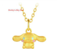 Anime Cinnamoroll 3D Gold Official Anime Pendant Gold Pendant Mini Version Gift picture