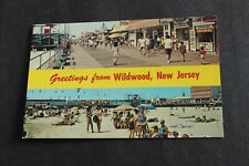 Postcard  Greetings Wildwood New Jersey  Beach and Boardwalk picture