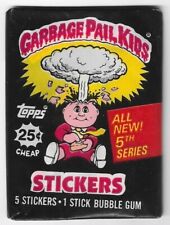 1986 Garbage Pail Kids 5th Series Factory Sealed Unopened Wax Pack picture