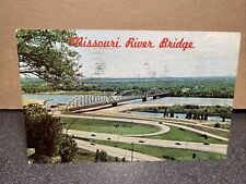 Missouri River Bridge Missouri Postcard￼ picture