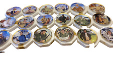 Franklin Mint Heirloom JOHN WAYNE Limited Edition Plate Lot Of 18 picture