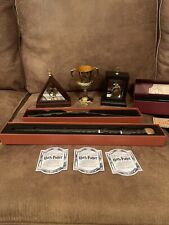 The Noble Collection: Horcrux Collection, Locket, Ring, Goblet, + 3 Wands WB HP picture